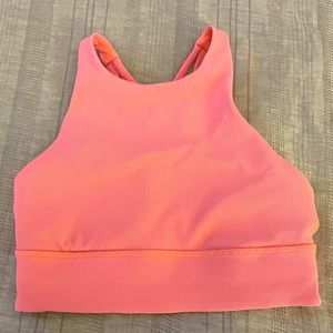 Lululemon High-Neck Ribbed Energy Bra